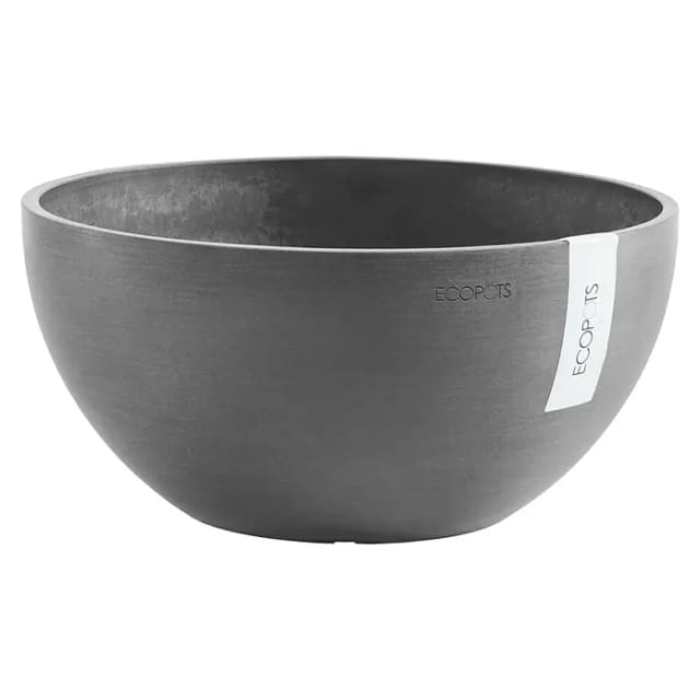Ecopots Pflanzschale Brüssel Ø 30 cm Grau