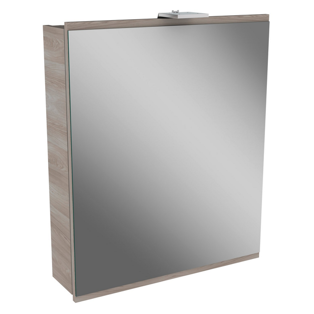 Fackelmann Spiegelschrank Lima Steinesche 60 cm mit Softclose Türen