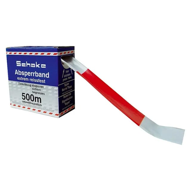 Schake Absperrband Weiß