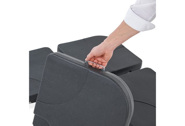 Leco Kunststoff-Plattenset für Sonnenschirme Anthrazit