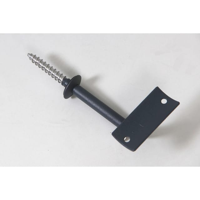 Handlaufkonsole Schraube Anthrazit für Holzhandlauf Ø 40 mm - Zubehör 2er Set