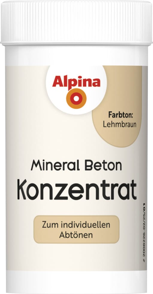 Alpina Konzentrat Mineral Beton Lehmbraun 65 ml