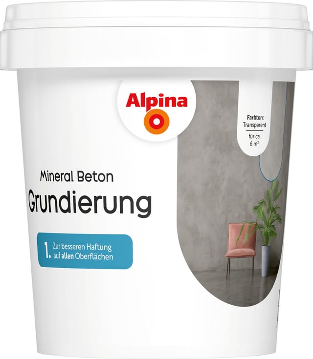 Alpina Grundierung Mineral Beton 2-Komponenten 500 ml