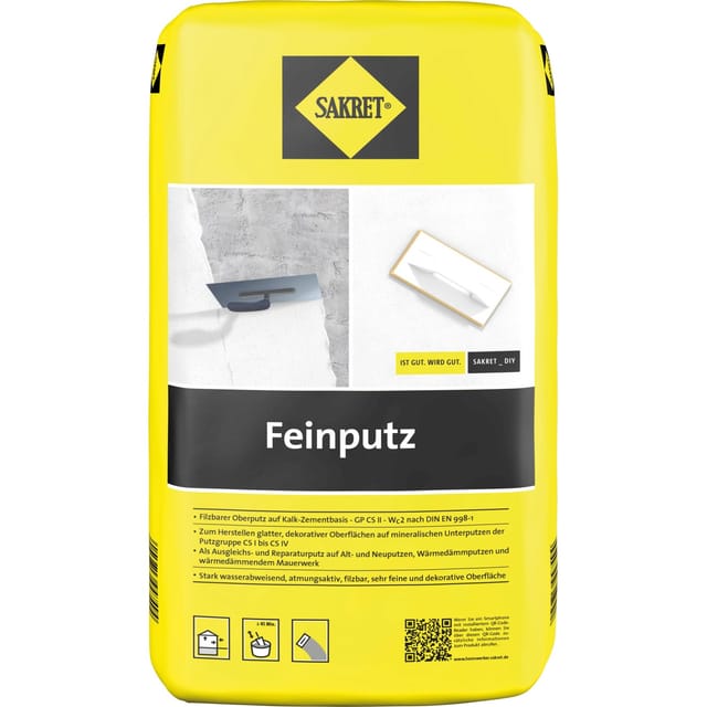 Sakret Feinputz 10 kg