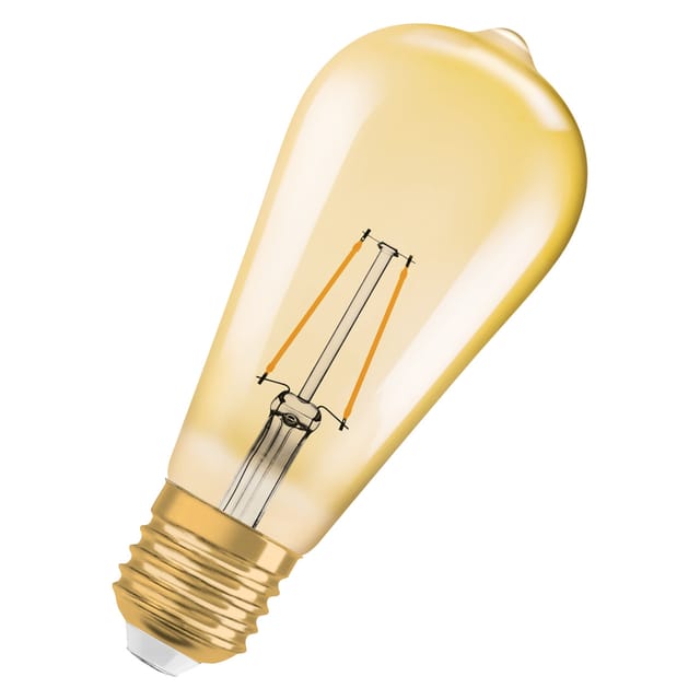 Osram LED-Leuchtmittel E27 ST64 2,5 W Extrawarm 220,m 14,3 x 6,4 cm (H x Ø)