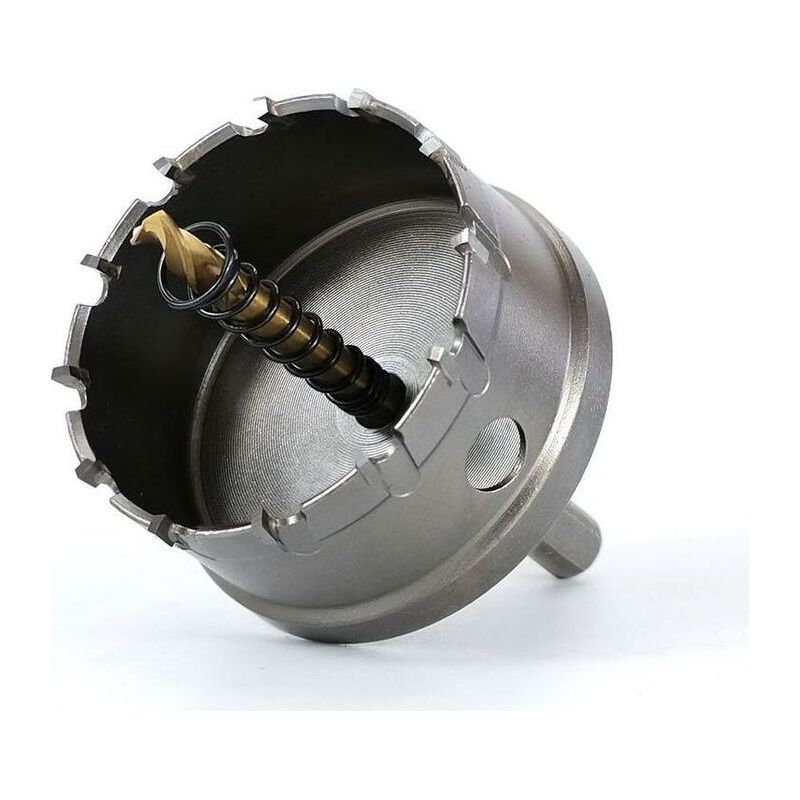 Bravix Metalllochsäge, 110 Mm, Industriequalität, Edelstahl, Hartmetall, Hochgeschwindigkeitsstahl, Metalllegierung, Geeignet Für Metall, Aluminiumlegierung, Kunststoff