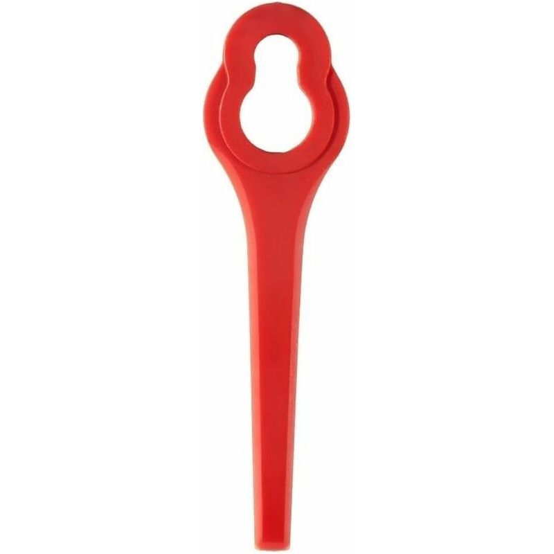 Bravix 50er-pack Kompatible Klingen Für Ferrex Aldi Far 20-i Akku-rasentrimmer, Ersatzklingen Für Akku-rasentrimmer