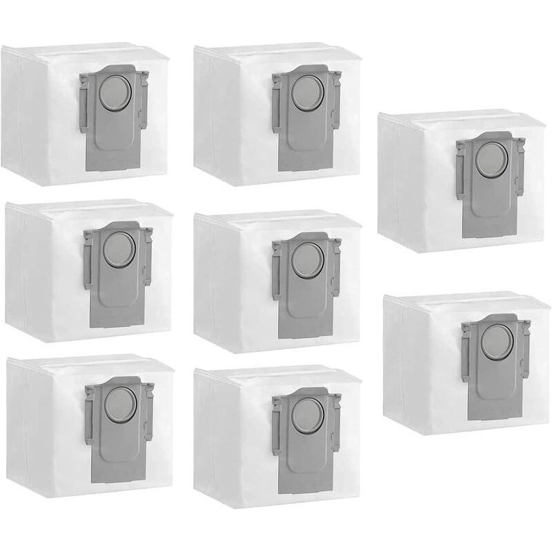 Bravix 8er-pack Staubbeutel Für Roborock Saugroboter, Zubehör Für Roborock G10s Pro S7maxv Ultra