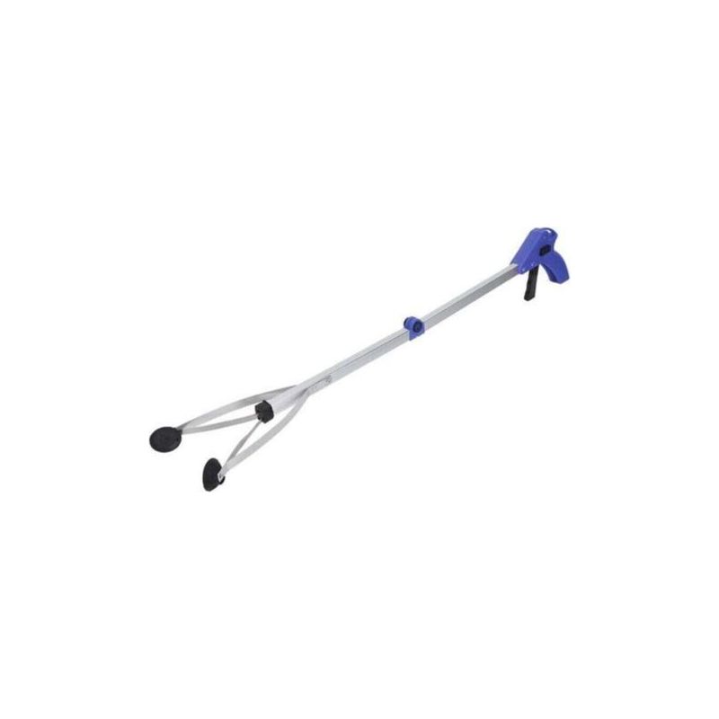 Laubsammler. Abfallsammler. Zusammenklappbarer Laubsammler Für Die Gartenlaubsammlung (blauer Griff)