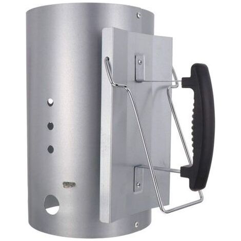 Schneller Und Kompakter Zweigriff-anzünder Für Holzkohle- Und Brikettgrills.