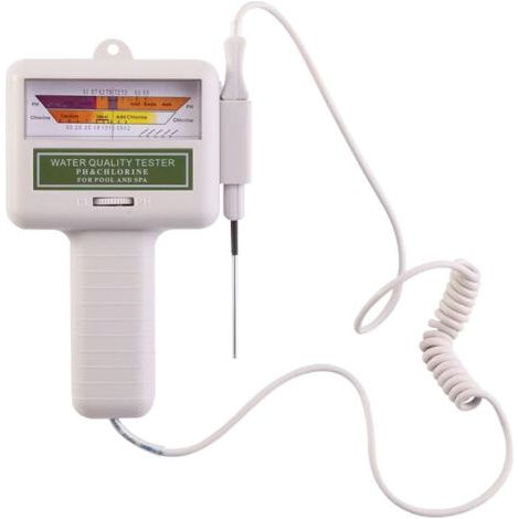 Automatischer Chlortester, Ph-meter, Digitaler Wasseranalysator, Speziell Für Schwimmbäder, Whirlpools Und Aquarien