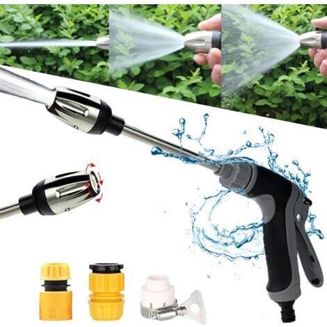 Leistungsstarker Strahl Für Den Gartenschlauch, Power Jet, Hochdruckreiniger Für Jeden Gartenschlauch, Turbo Washer – Verbesserte Version Mit Kraftvoller Stoßwelle, Hochdruckreiniger Für Gartenschläuc