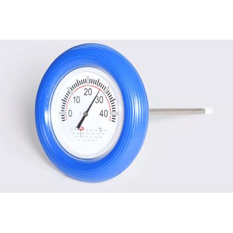 Schwimmbadthermometer Mit Blauem Schwimmring