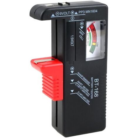 Universeller Batterietester, Digitaler Batterietester Für Aa-, C-, D-, Pp3-, 9v-, 1,5v- Und Knopfzellenbatterien, Funktioniert Ohne Batterien, Idealer Batterietester Zum Testen Ihrer Alten Batterien (