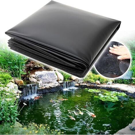 Verstärkte Poolfolie 3 M X 2 M – 0,20 Mm Dick – Uv- Und Reißfest – Ungiftig Für Fische