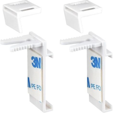 Set Mit 4 Klemmhalterungen Für Doppelrollos, Kein Bohren Erforderlich. Ersatzzubehör Für Holzfenster Und -türen.