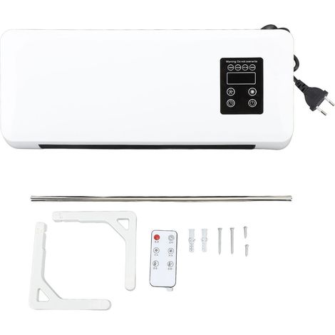 1500-w-elektro-wandheizgerät Aus Abs-kunststoff, Schnelles Heizen Und Kühlen, Mit Fernbedienung Und Handtuchtrockner Für Schlafzimmer Und Badezimmer
