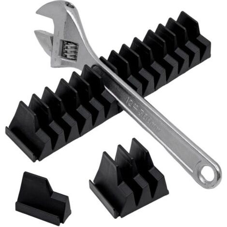 Modularer, Wandmontierter Schlüsselhalter – Magnetischer Ratschenorganizer Für Bis Zu 23 Schlüssel Unterschiedlicher Größen Und Formen