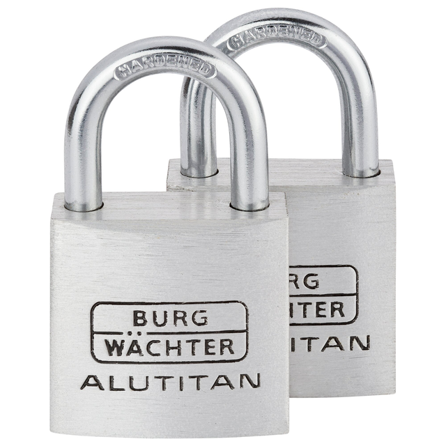 Burg-Wächter Vorhangschloss-Set DUO 770 30 SB