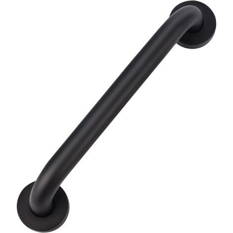 12-zoll-sicherheitshaltegriff Aus Edelstahl Für Badezimmer, Schwarz Geöltes Geländer Für Badewanne, Wc, Küche, Schlafzimmer, Dusche, Verdeckte Schrauben, Wandmontage