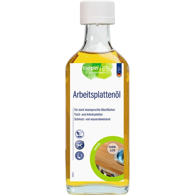Biopin Arbeitsplatten-Hartöl Farblos 250 ml