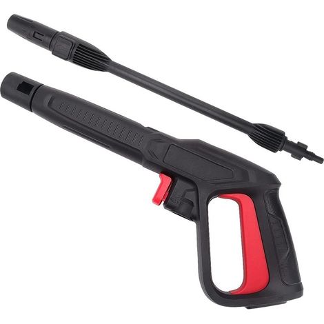 Ersatz-spritzpistole Mit Strahllanze – Kompatibel Mit Hochdruckreinigern Von Bosch, Black & Decker Und Annovi Reverberi – 360° Drehbare Turbodüse