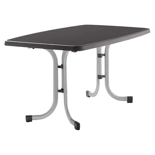 Sieger Klapptisch Boulevard Graphit Anthrazit 150 cm x 90 cm