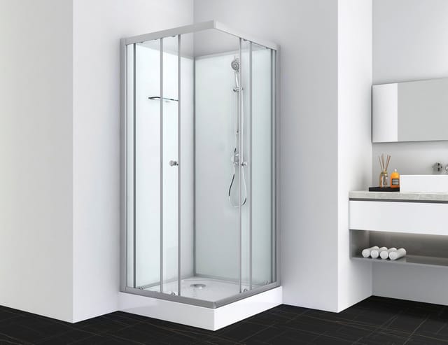 Sanotechnik Komplettdusche Eck Forte 1 Chromoptik