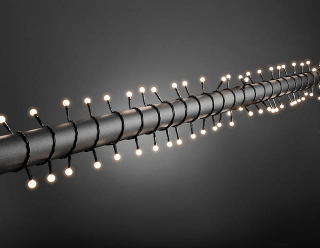 Konstsmide LED Lichterkette Globes 80 warmweiße LEDs innen und außen