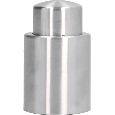 Bouchon À Vide Pour Bouteille De Vin, Bouchon Portable En Acier Inoxydable Et Silicone-aquaforge