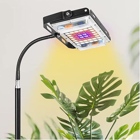 Lampe De Croissance Led À Spectre Complet, Lampe De Table Verticale Sur Pied, Pour La Culture De Plantes Vertes En Intérieur-aquaforge