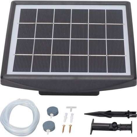 Pompe Solaire Submersible Pour Fontaine À Eau, Installation Facile Pour Abreuvoir À Oiseaux, Bassin À Poissons, Étang De Jardin, Moteur Sans Balais Silencieux, Démarrage Rapide.