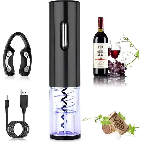 Tire-bouchon Électrique Rechargeable Usb Tire-bouchon Automatique Fars-aquaforge