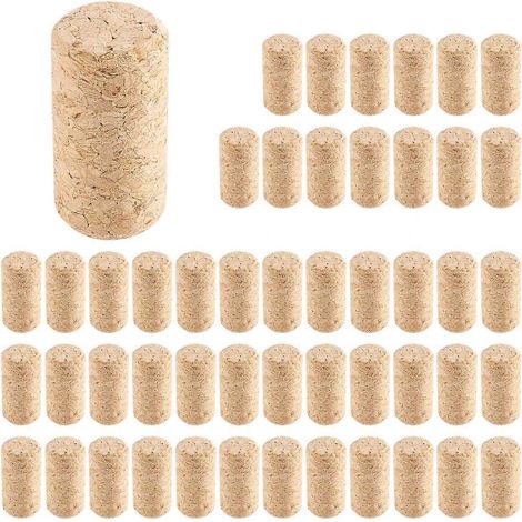 Meilleure Vente : 50 Bouchons En Liège, Compatibles Avec Les Bouteilles De Vin Et De Bière.-aquaforge