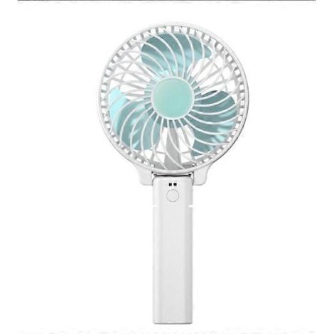 Ventilateur Portable Usb 3 Vitesses Pliable À 180° Mini Ventilateur Électrique Personnel Avec Batterie Rechargeable 2000 Mah-aquaforge