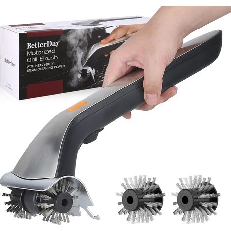 Brosse Électrique Pour Barbecue, Brosses Automatiques Pour Le Nettoyage Du Barbecue, Brosse Vapeur Pour Barbecue Extérieur, Cadeaux Originaux Pour Les Passionnés De Grillades-aquaforge