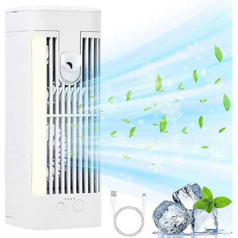 Ventilateur-climatiseur 4 En 1 Mini Portable Avec Technologie De Refroidissement Efficace-aquaforge