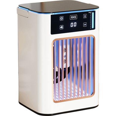 Ventilateur Humidificateur Et Rafraîchisseur D'Air Miniature Rechargeable Par Usb-aquaforge