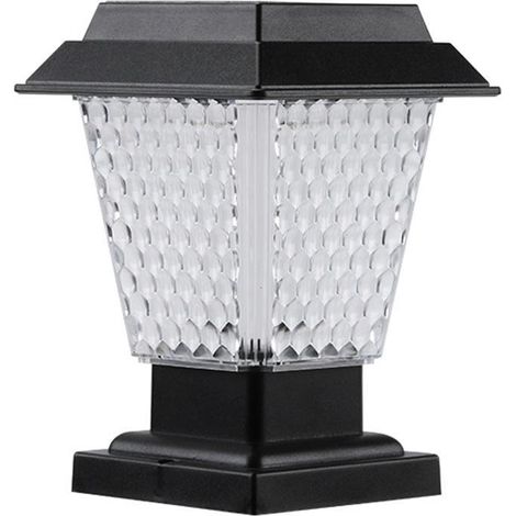 Lampe Solaire Led Sur Poteau Ip65 Étanche Pour Jardin Extérieur [jun]-aquaforge