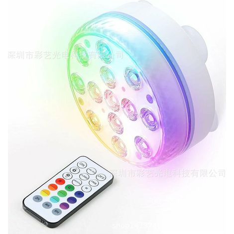 Accessoire D'Éclairage Pour Spa Lay-z-spa : 7 Lampes Led Subaquatiques De Couleurs Différentes-aquaforge
