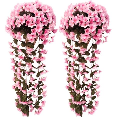Bouquet De Fleurs Artificielles, Plante Artificielle D'Extérieur Et D'Intérieur, En Plastique-aquaforge