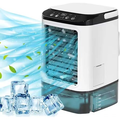 Mini Ventilateur De Climatisation Usb, Double Pulvérisation-aquaforge