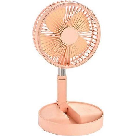Ventilateur Portable Électrique Rechargeable Par Usb, Mini-ventilateur Télescopique Pliable Pour La Maison, Idéal Pour L'Été, La Chambre Ou Le Bureau.-aquaforge