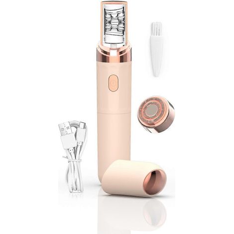Épilateur Visage Et Rasoir À Sourcils Sans Fil 3.0 (2026) - Épilateur 2 En 1-aquaforge