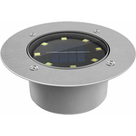 Mini Spot Led Encastrable À Intensité Variable, Lampe Solaire Ultra-mince, Blanc Chaud, Compatible Philips-aquaforge