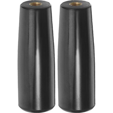 Lot De 2 Poignées Rotatives En Bakélite Résistante À La Chaleur, Poignées De Rechange Ergonomiques Pour Fourchettes De Barbecue, Accessoires Pour Barbecue En Extérieur Et Camping-aquaforge
