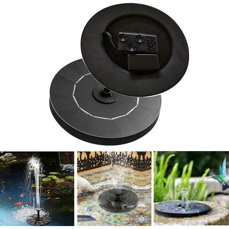 Mini Fontaine Solaire Pour Bassin, Cascade, Décoration De Jardin Extérieur