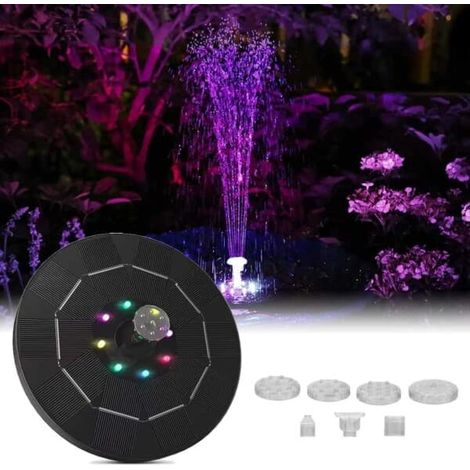 Grande Fontaine Solaire Avec Batterie Et Éclairage 16cmqq-ff-