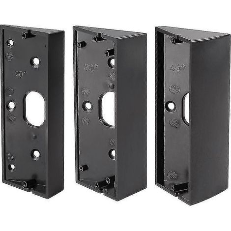 Support De Sonnette Vidéo Ring Video Doorbell Pro À Angle Réglable - Plus De Choix D'Angles - Noir - Très Bon-aquaforge