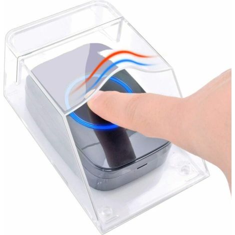 Boîtier De Protection Transparent Pour Sonnette Extérieure, Étanche, Sans Fil, Fixation Murale - 11 X 6 X 5 Cm-aquaforge